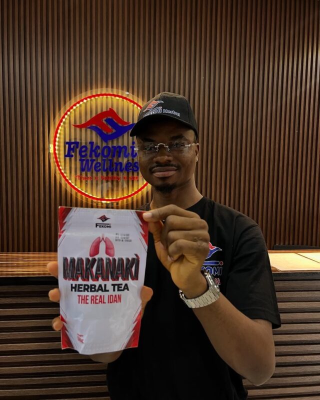 ola of lagos, holding makanaki lung detox for smokers