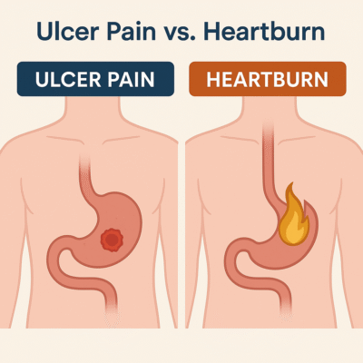 Ulcer and heartburn