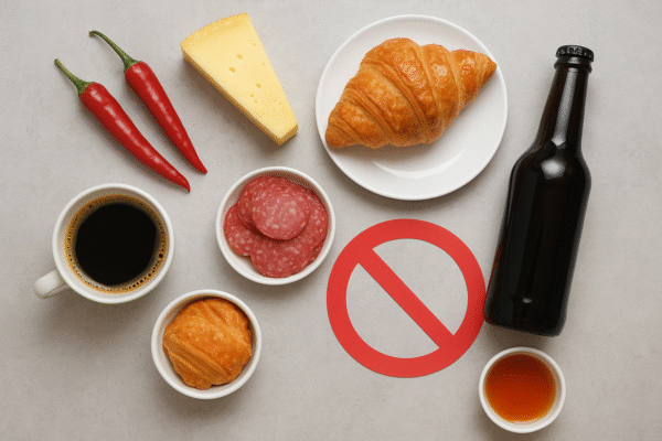 Foods that make piles worse