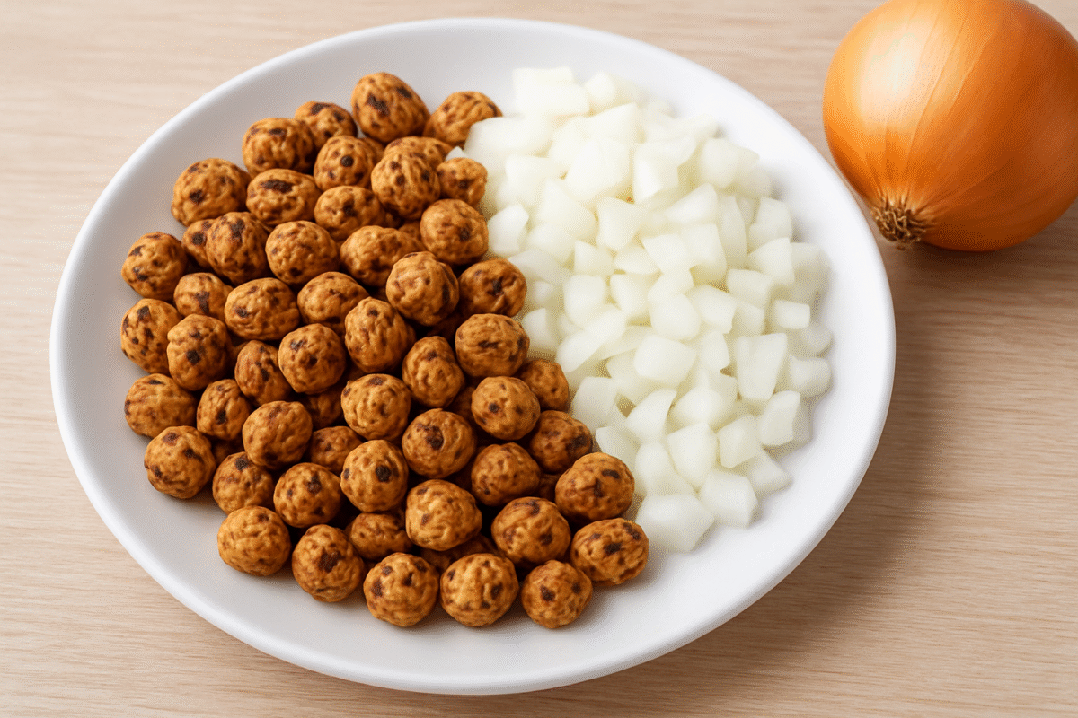 Tiger nut and onion combo