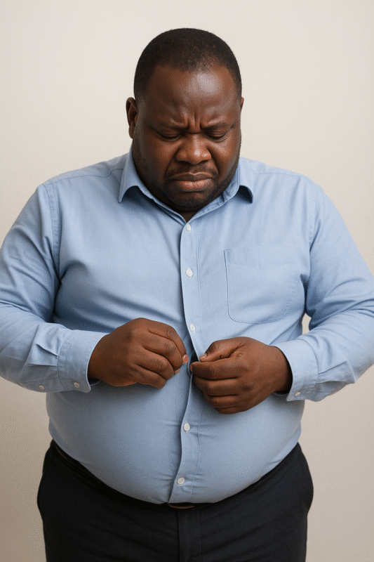 Dangers of belly fat in men