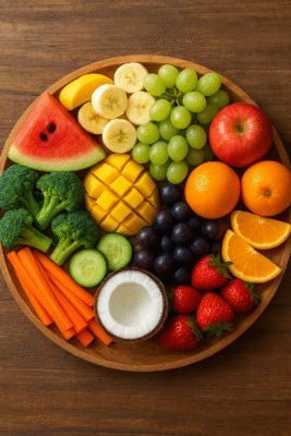 Benefits of fruits and veggies