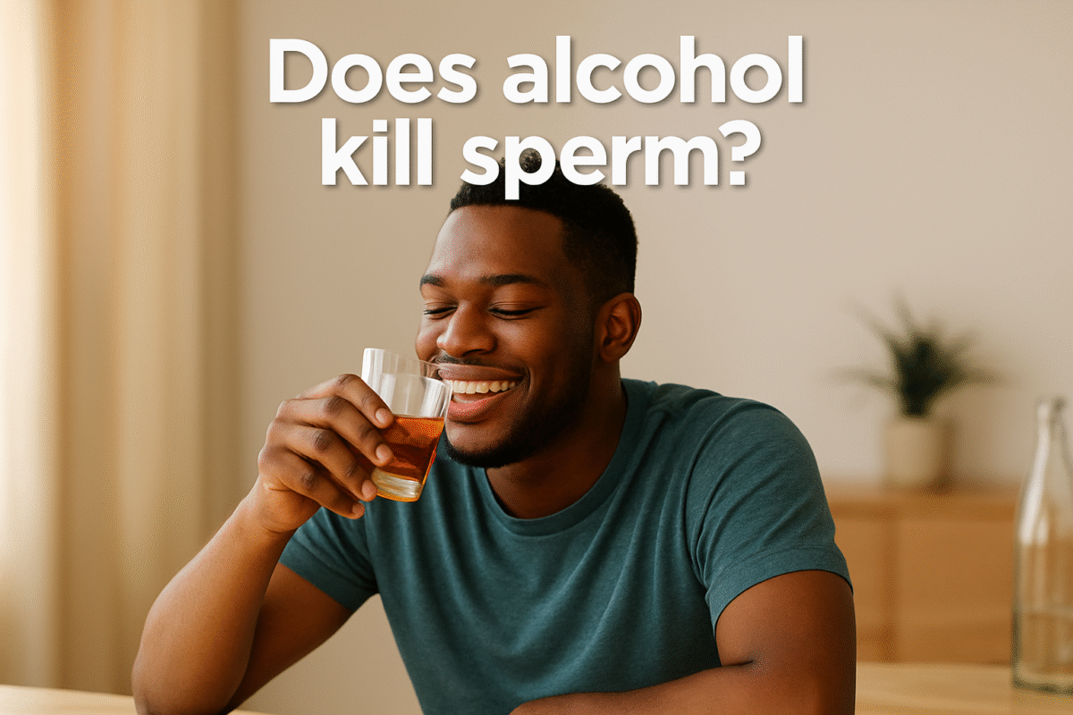 Does alcohol kill sperm?
