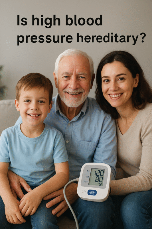 Is high blood pressure hereditary?