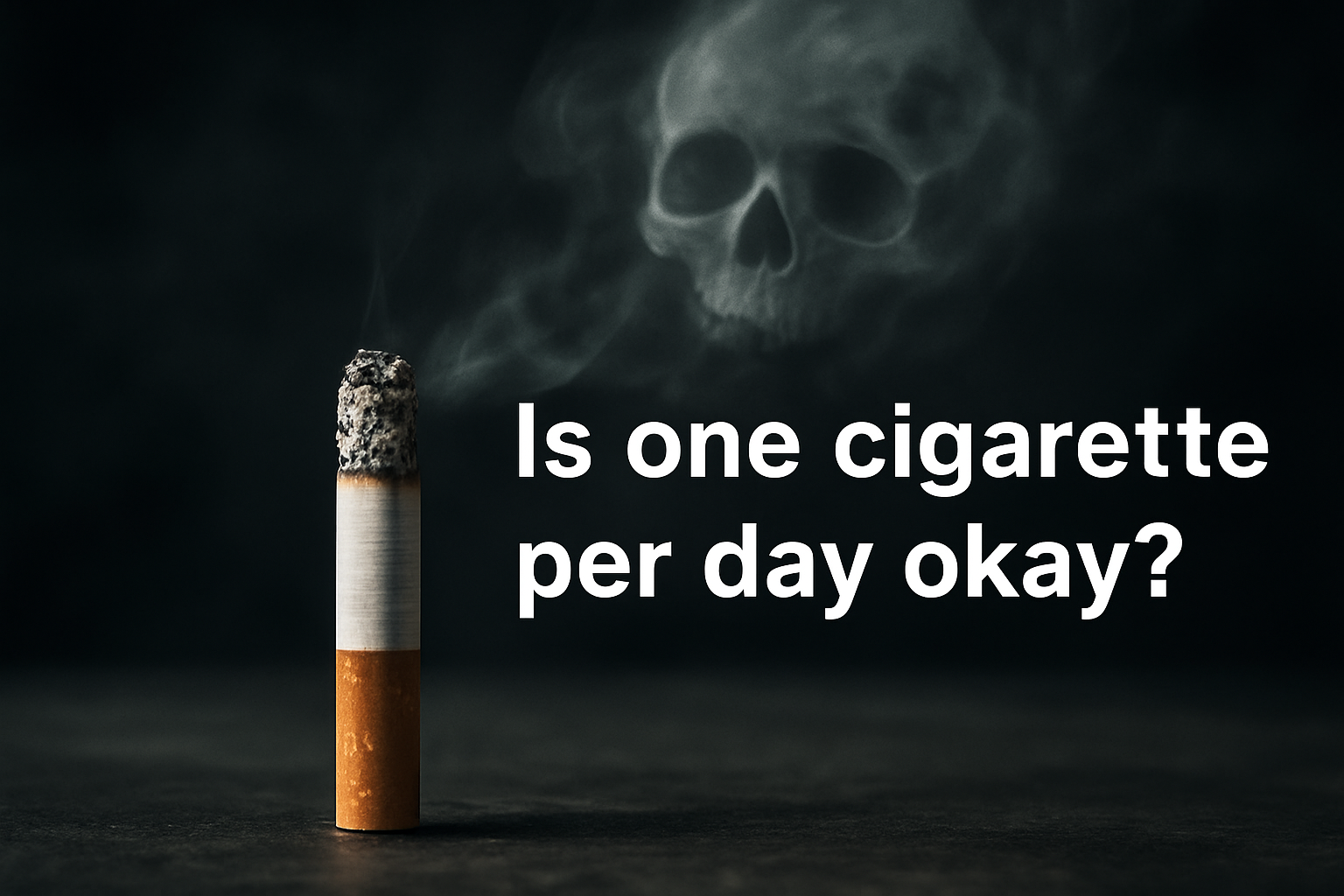 Is One Cigarette Per Day Okay?